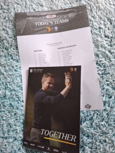 Watford v Sheffield Wednesday OFFICIAL PROGRAMME & TEAMSHEET 03.05.2025. for sale on Ebay