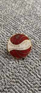 Harrow Town fc 1930's miller ball supporters club enamel  badge for sale on Ebay