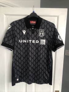 Brand New Official Wrexham 2024/25 Macron Black Away Shirt. Size X Large for sale on Ebay