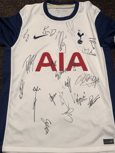 Tottenham Hotspur Squad Signed Home Shirt 24/25 wCOA for sale on Ebay