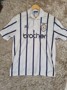 Original Authentic Umbro Manchester City 1993/1994 Third Shirt - size XL for sale on Ebay