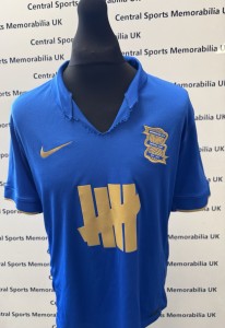 Birmingham City Match Worn Football Shirt: Christoph Klarer for sale on Ebay
