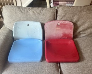 Very Rare West Ham Seats From Upton Park, Great Piece of sports memorabilia for sale on Ebay