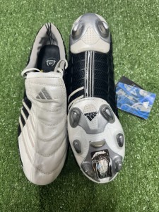 NEW 2005 ADIDAS F50 + XTRX SG FOOTBALL BOOTS UK 8 US 8.5 SOFT GROUND +LEGALSTUDS for sale on Ebay