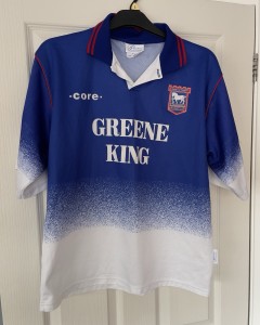 Ipswich Town 1995-97 Home Shirt - Size Large - Great Condition for sale on Ebay