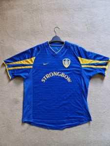 LEEDS UNITED AWAY THIRD SHIRT 2001 2003  NIKE  SIZE L for sale on Ebay
