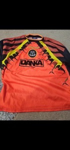 EVERTON 1996/97 GOALKEEPER SHIRT  (XL) ORIGINAL VINTAGE UMBRO FOOTBALL SHIRT for sale on Ebay