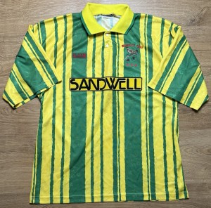 ORIGINAL WEST BROMWICH ALBION 1992/93 Third Football Shirt XL ALBION COLLECTION for sale on Ebay
