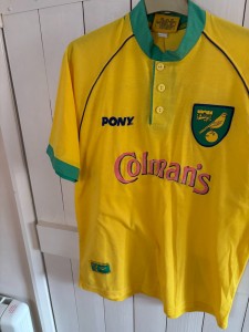 Original Norwich City FC home shirt season 1998/99 Large for sale on Ebay