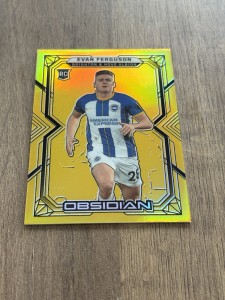 2022-23 Evan Ferguson RC Panini Obsidian GOLD 5/10 Brighton Ireland for sale on Ebay