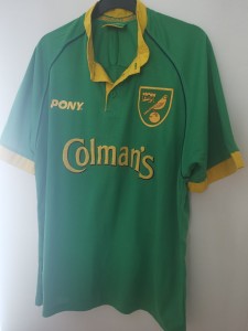 Norwich City F.C. football shirt size Large (colmans) for sale on Ebay