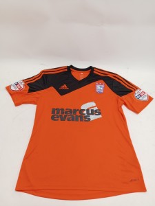 Ipswich Town Signed Away Shirt Skuse #8 Adidas Medium 2014/15 Season for sale on Ebay