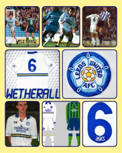 Leeds United Match Worn Shirt David Wetherall #6  ASICS 1994 for sale on Ebay