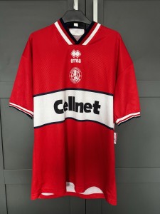 Middlesbrough FC 1997/1998 Home Shirt XL Vintage Football errea for sale on Ebay