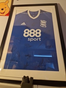 Signed football shirt framed Birmingham City  for sale on Ebay
