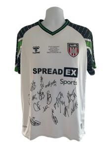 Sunderland Signed Play Off Final Shirt With COA and Photo Proof for sale on Ebay