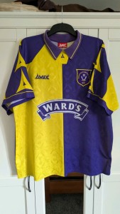 Sheffield United 1995/96 Avec Away Shirt - Size XL for sale on Ebay