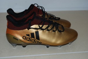 MATT LOWTON MATCH WORN GOLD ADIDAS x17.1 FOOTBALL BOOTS BURNLEY player issue for sale on Ebay
