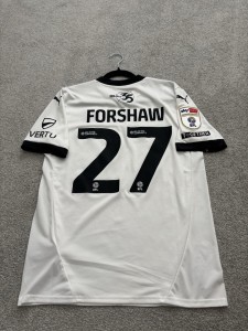 Matchworn Adam Forshaw Plymouth Argyle Shirt  for sale on Ebay
