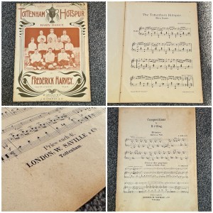 Tottenham Hotspur Barn Dance Spurs 1901 FA Cup Final Sheet Music Memorabilia for sale on Ebay