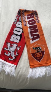 Middlesbrough vs Roma UEFA Cup Scarf – 2005/06 Season for sale on Ebay