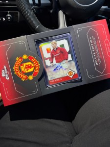 Topps Chrome 2024-25 Manchester United Deluxe Paul Scholes Class 92 02/92 for sale on Ebay