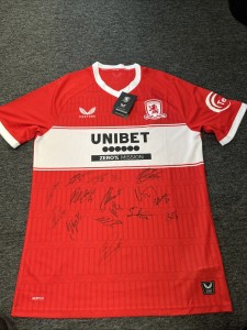 Middlesbrough FC 2025-26 Home Match Shirt for sale on Ebay
