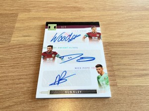 BURNLEY ROBBIE BRADY ILLUSTRIOUS PATCH CARD 29/49 for sale on Ebay