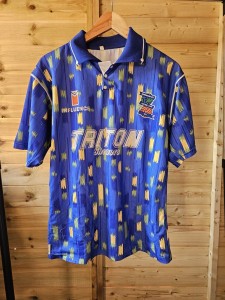 Rare Original Birmingham City 1992/1993 Paintsplash Home Shirt SMALL INFLUENCE  for sale on Ebay