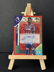 Marc Guehi Topps Premier League 2026 Red Sparkle Autograph /5 | Crystal Palace for sale on Ebay