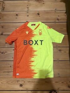 Rare Original Macron Nottingham Forest 2021/2022 3rd Football Shirt Men's Large for sale on Ebay