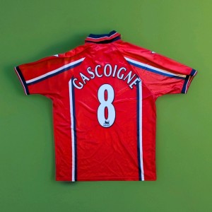 Middlesbrough Home Shirt 1999 2000 Gascoigne XL Errea Football Soccer Jersey for sale on Ebay
