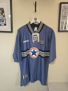 Newcastle United Original Adidas BNWT 1996/97 Away Shirt ,#9 SHEARER - XL for sale on Ebay