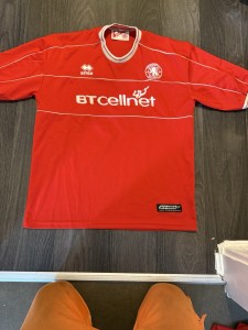 Middlesbrough Fc Home Shirt 2001 for sale on Ebay