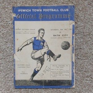1937/38 Ipswich Town v Bath City - Southern League Football Programme for sale on Ebay