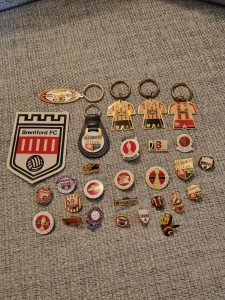 Brentford FC Pin Badges Job Lot for sale on Ebay