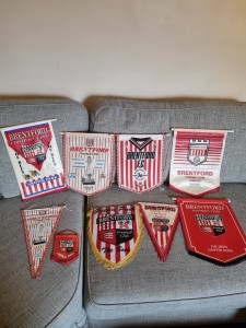 Brentford FC Pennants Job Lot for sale on Ebay