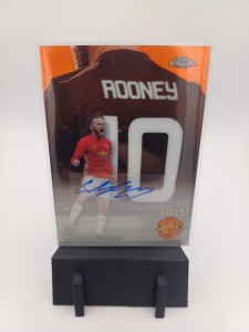 Topps Chrome Deluxe Edition Manchester United Wayne Rooney All Timer Auto /25 for sale on Ebay