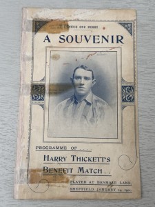 1900/01 Sheffield United V Aston Villa  THICKETTS BENEFIT Football Programme for sale on Ebay