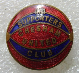Football Supporters Club Badge Chesham United 