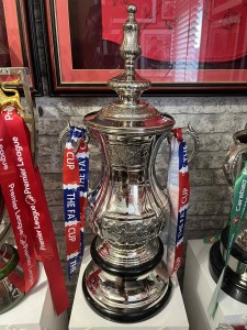 Replica FA Cup Cup metal full size trophy palace liverpool chelsea man city for sale on Ebay