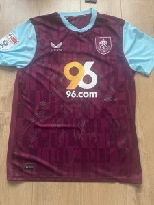 24-25 Burnley Squad Signed Home Shirt  for sale on Ebay