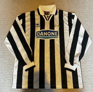 1994-95 Juventus Matchworn Home shirt #11 (Ravanelli) for sale on Ebay
