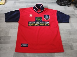 West Bromwich Albion Away Football Shirt 1997/99 Adults Size L 42/44IN  Patrick for sale on Ebay
