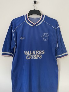 Original Authentic Leicester City 1989/1990 Home Football Shirt - Large for sale on Ebay