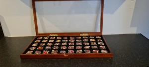 Full Set Of Top Arsenal Football Players Pin Badges With Wall Mounted Case for sale on Ebay