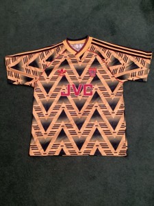 Authentic Original Adidas Arsenal 1991/1993 Bruised Banana Away Shirt Men Medium for sale on Ebay