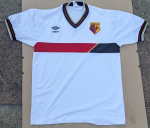 Watford 1985 - 88 Umbro away shirt Medium mens NO SPONSOR original for sale on Ebay
