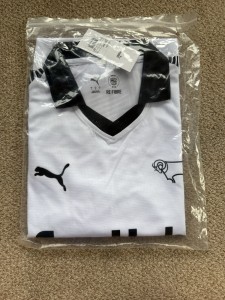 Derby County 2025/26 Replica Home Shirt Size Large. In Packaging for sale on Ebay