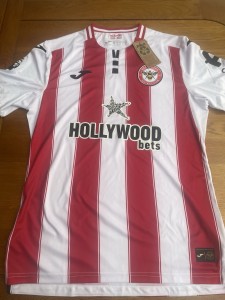 Genuine Brentford Replica Shirt Size L Excellent Condition for sale on Ebay